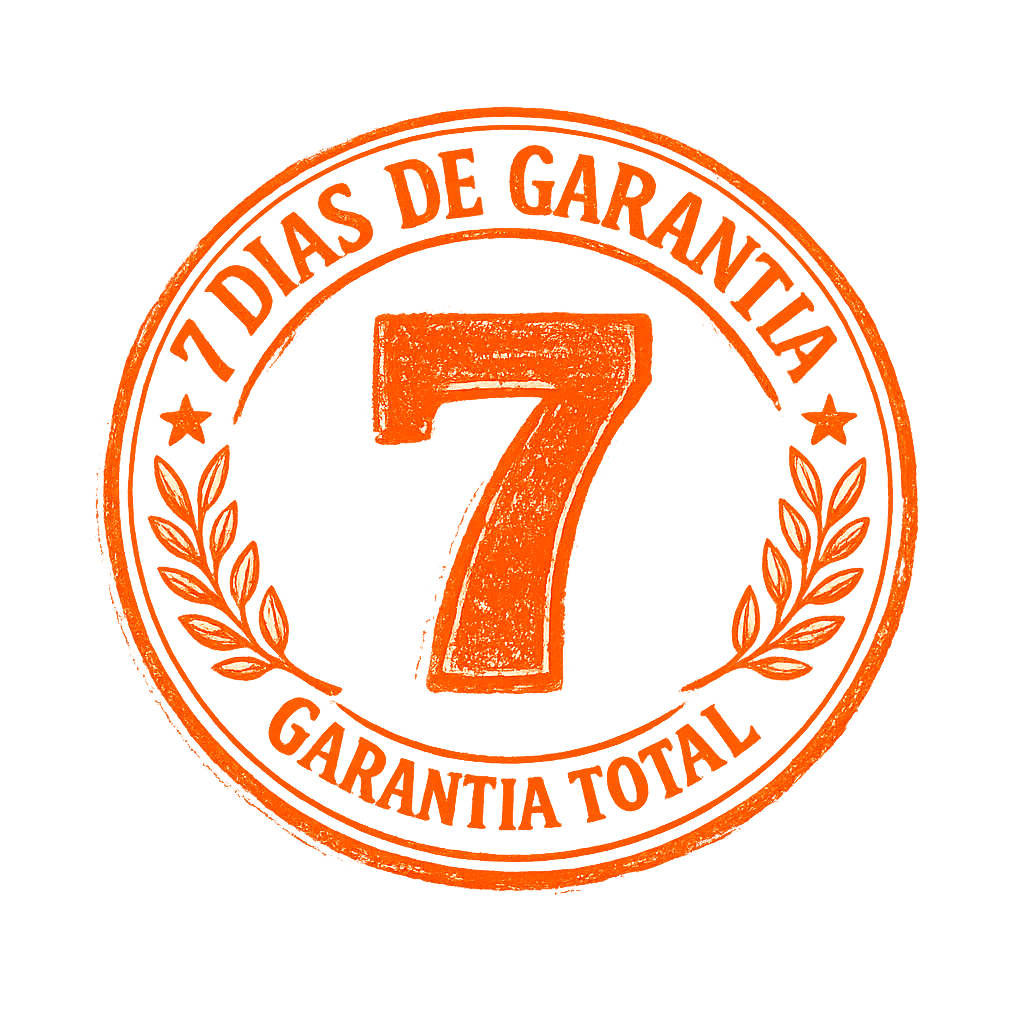 Selo de garantia de 7 dias